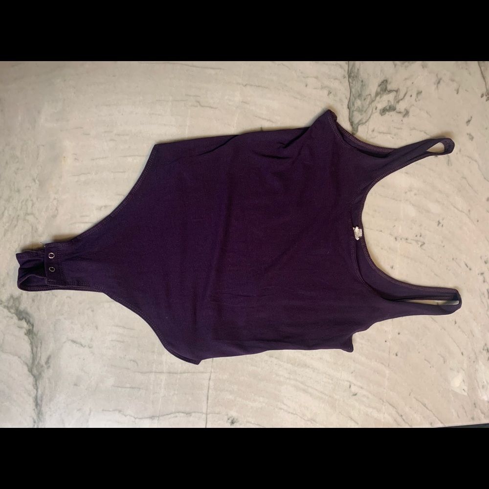 Purple bodysuit